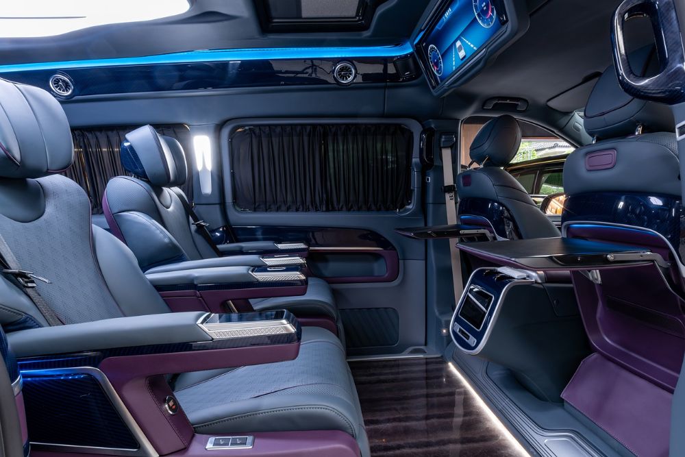 modified car interior